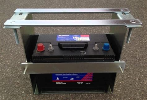 steel under tray battery box|battery boxes and trays.